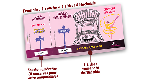 créer mon ticket spectacle