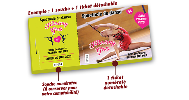 créer mon ticket spectacle