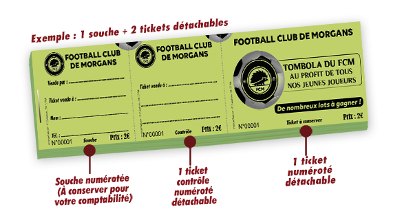 exemple carnet ticket à souche FCM