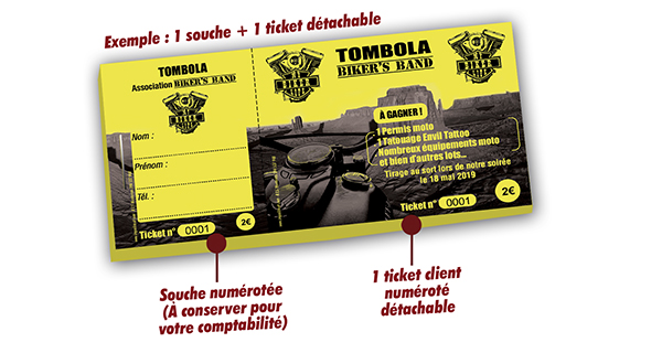 exemple ticket bikers