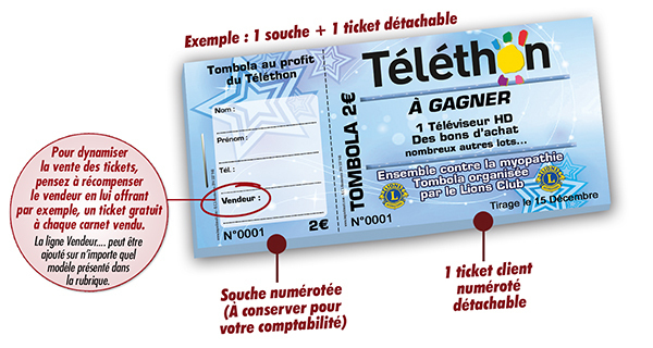 image ticket tombola caritative solidaire