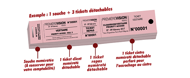 impression tickets vestiaire pas cher et rapide premiere vision