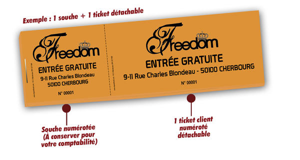 billetterie discotheques patinoires théatres Freedom