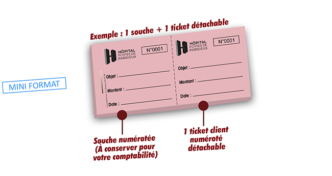 imprimer ticket Hopital