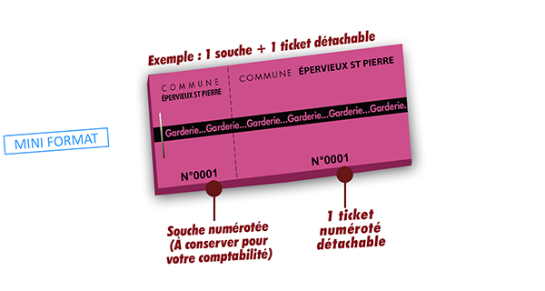 imprimer tickets de garderie epervieux