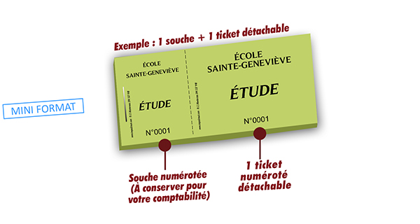 imprimer tickets étude SteGenevieve