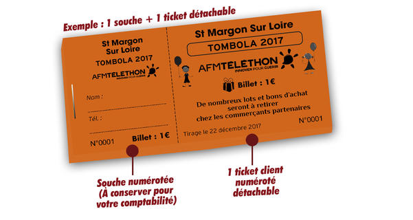 téléthon imprimeur St Margon sur Loire