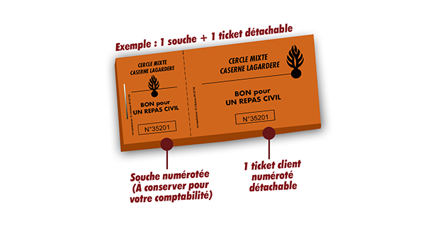 mini billetterie tickets repas lagardere