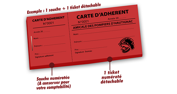 modèle carte adhérent amicale pompiers