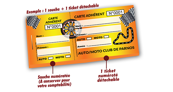 modèle de carte de club à imprimer 5