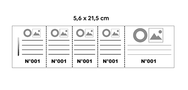 module base 5.6x21.5 noir 1+4