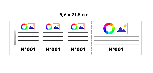 module base 5.6x21.5 quadri 1+3