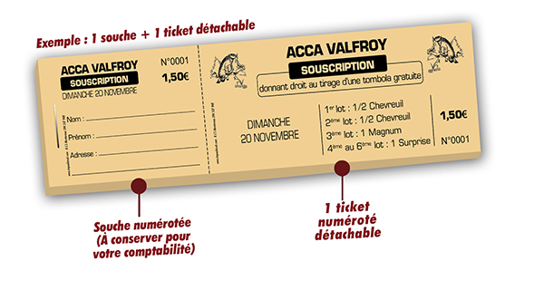 organiser tombola acca Valfroy