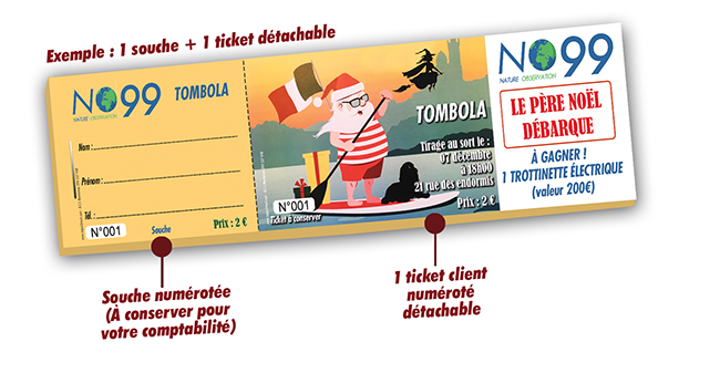 Père noël Tombola