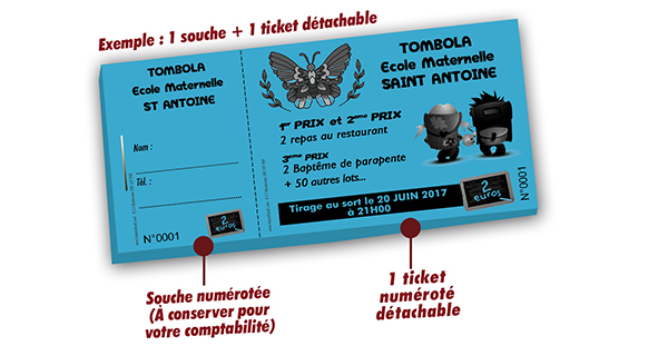 photo ticket souscription volontaire école