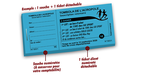 Souscription volontaire tombola