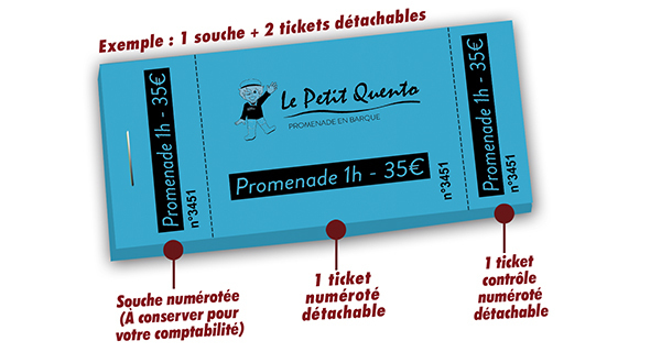 Ticket promenade en bateau