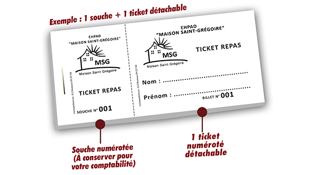 ticket repas Ehpad maison st grégoire