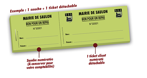 Ticket repas Mairie