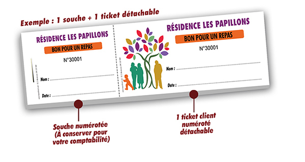 Ticket repas residence privée