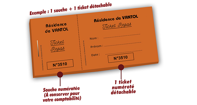 ticket repas résidence senior