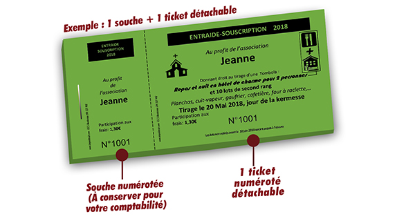 ticket association entraide