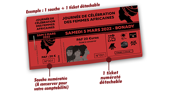 ticket association solidarité femmes africaines