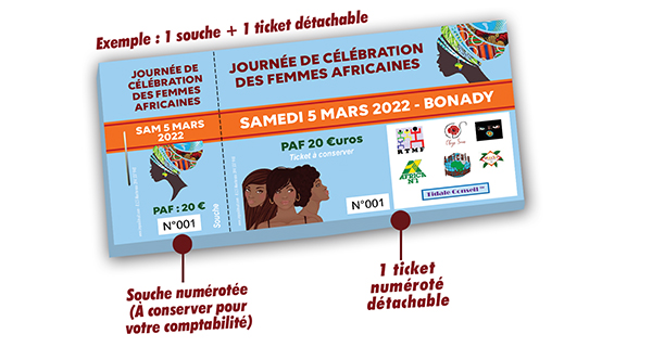 ticket célébration solidarité bonady