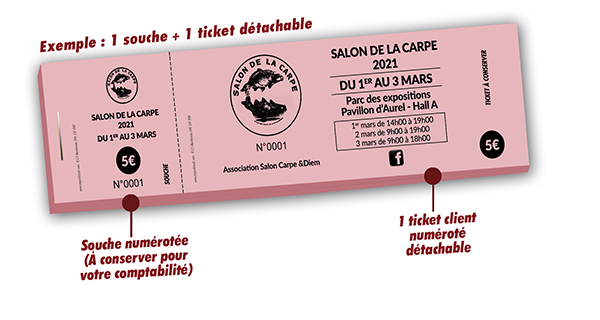 ticket exposition salon de la carpe