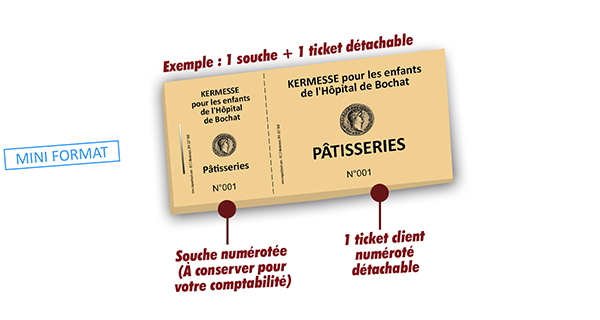 ticket gateau kermesse des écoles