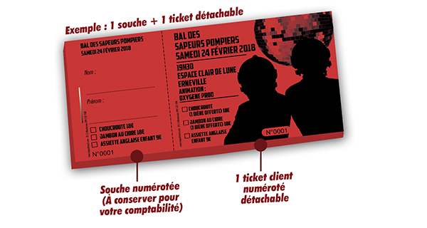 ticket repas bal des pompiers