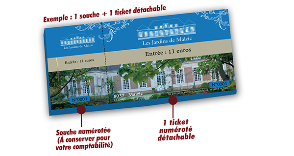 ticket visite de jardins