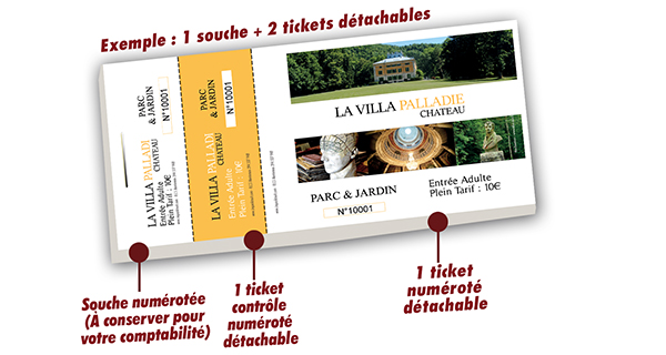 Ticket visite villa parc & jardin
