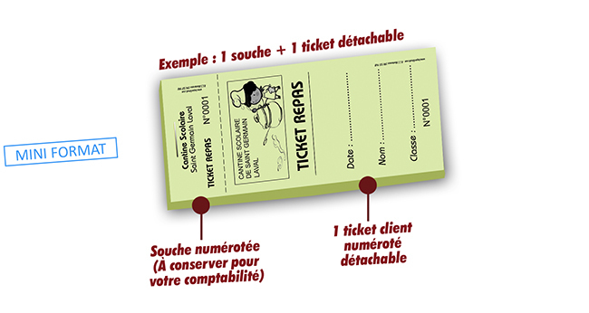 tickets cantine scolaire