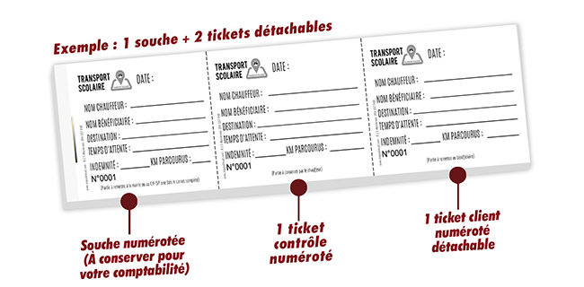 tickets transport scolaire