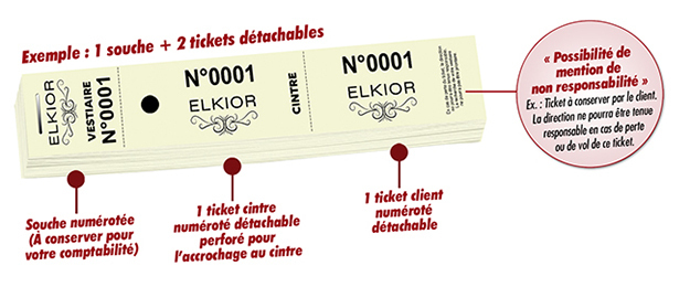 tickets vestiaire événementiel