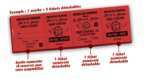 tickets billeterie pompiers