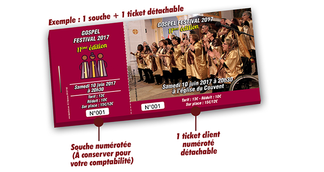 tickets chants gospel du couvent