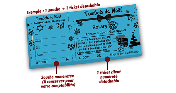 tombola solidaire Rotary