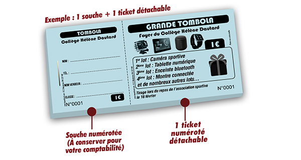 tombola ecole Dautard