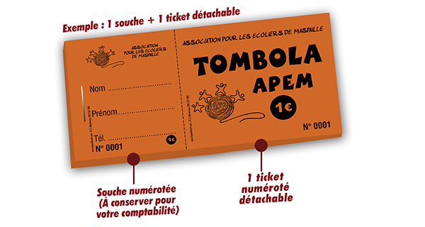 tombola ecole Maspaille