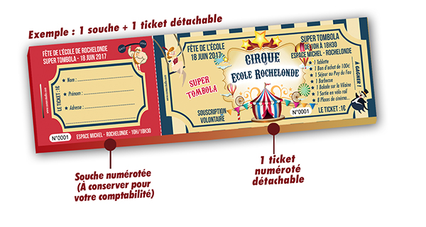 tombola ecole Rochelonde