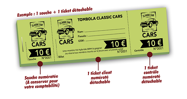 tombola voiture collection