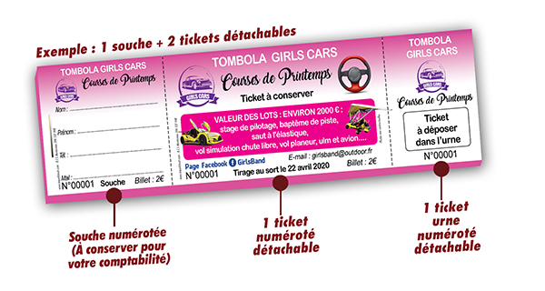 tombola voiture de course